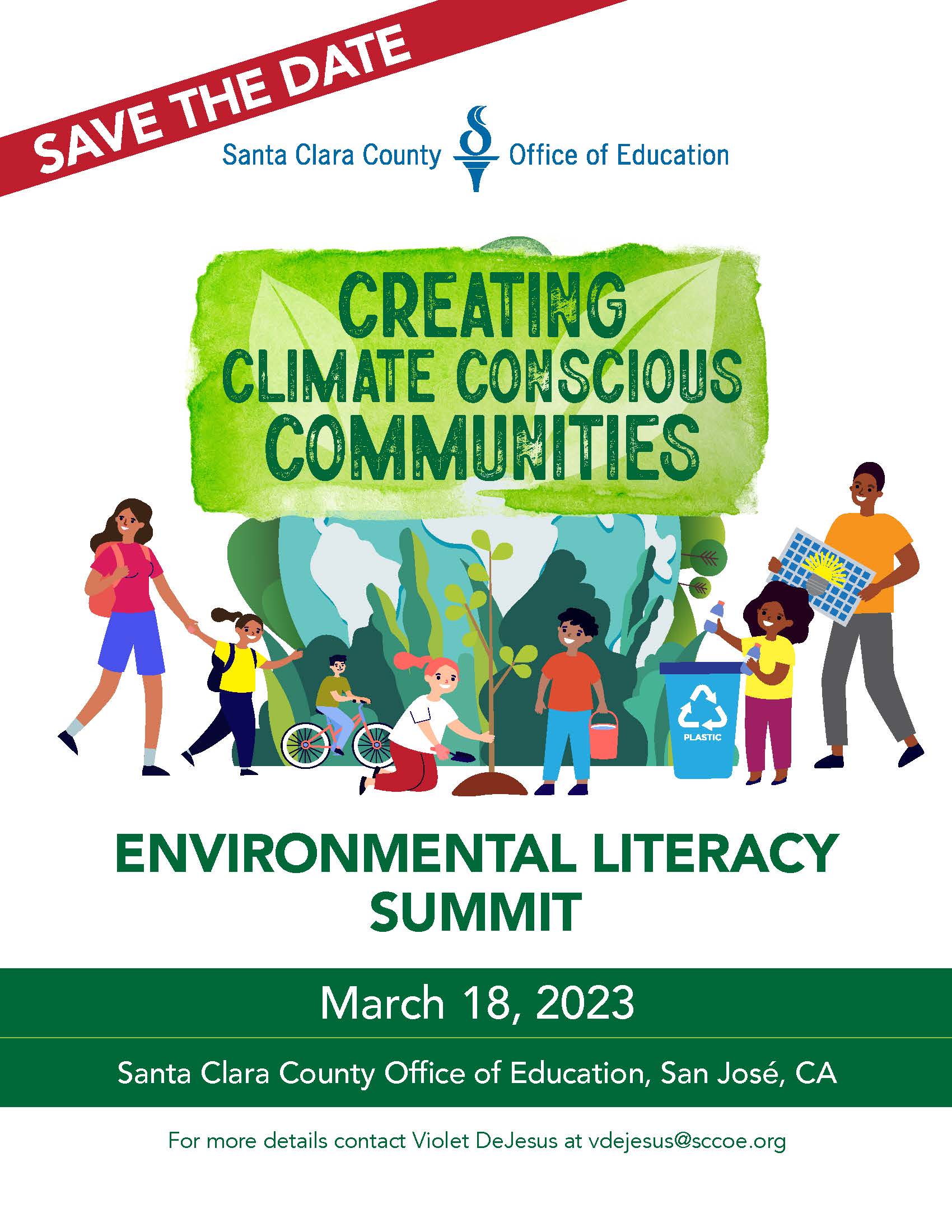2nd Annual Environmental Literacy Summit @ Santa Clara County Office of Education